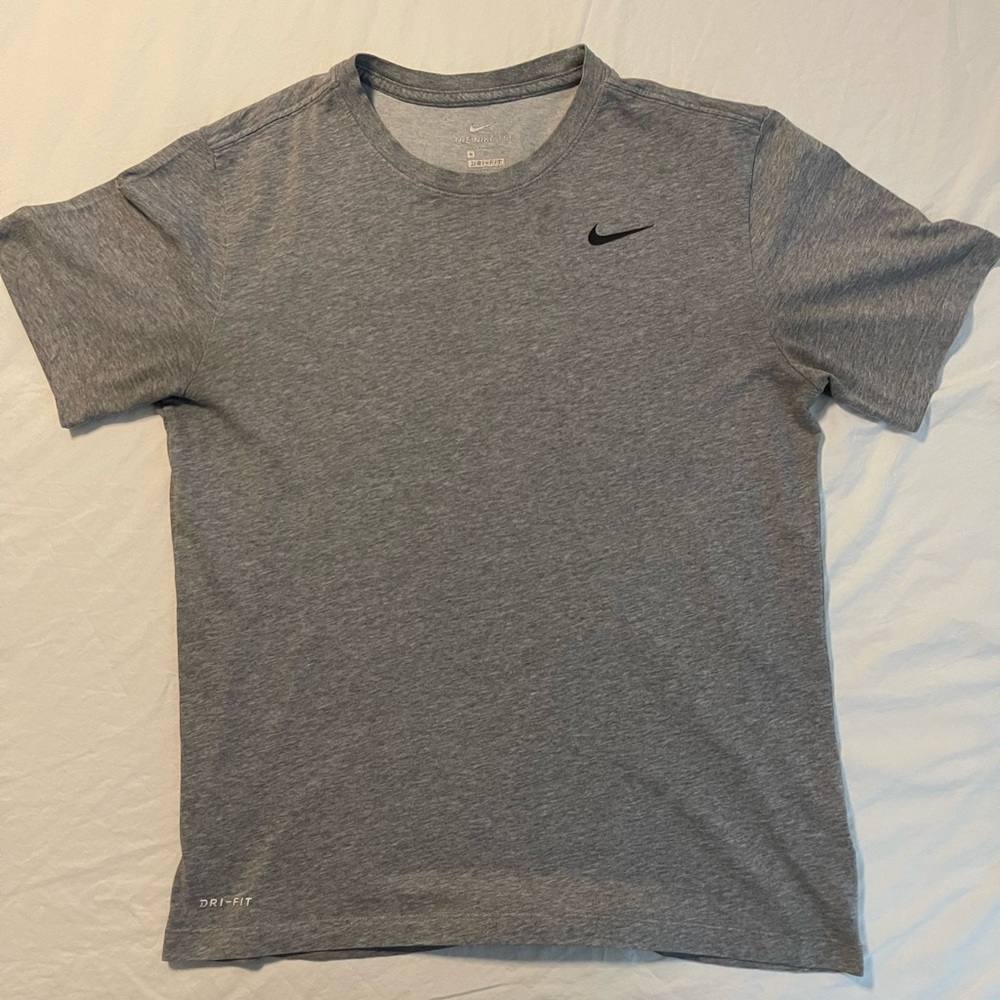 Grey Nike Training Shirt